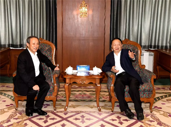 王民拜訪中信集團(tuán)