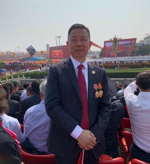 周海江出席國慶慶典